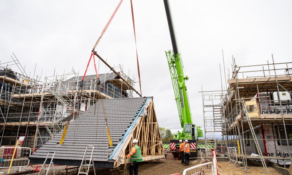 L&Q Timber Roof Truss